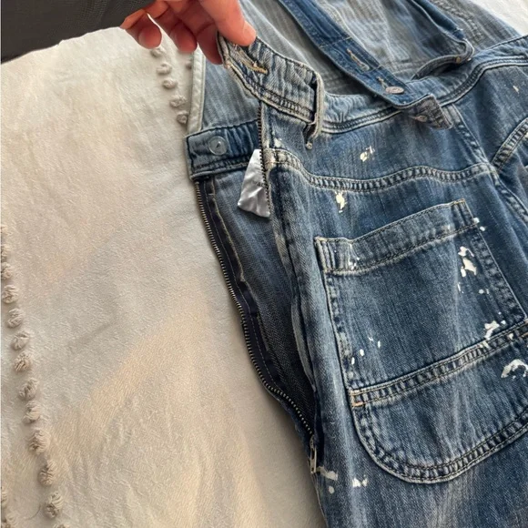 Women's Blue Denim Overalls - Picture 8 of 8